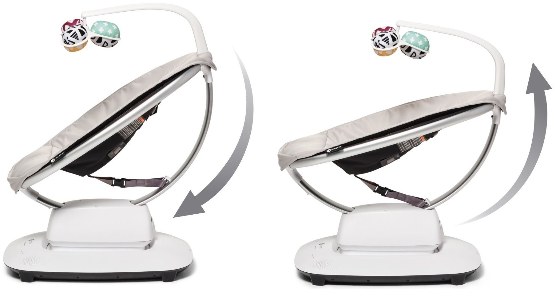 Качеля 4Moms MamaRoo5 бирюзовый, серый купить,0