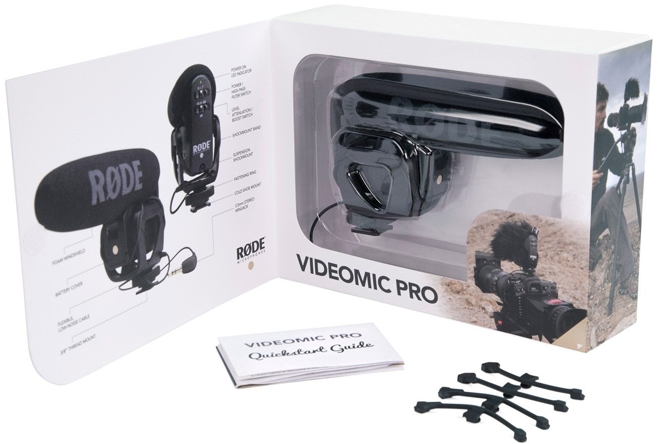 Микрофон Rode VideoMic Pro черный купить,0
