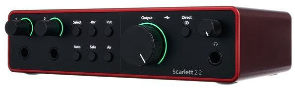 Звуковая карта Focusrite Scarlett 2i2 4th Generation - ForteMarket Звуковая карта Focusrite Scarlett 2i2 4th Generation купить,133800