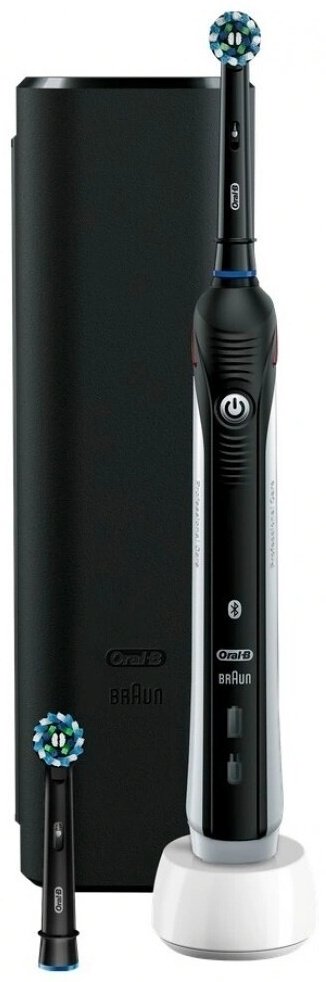 Электрическая щетка Oral-B электрическая CRAC Smart 5 щетина мягкая черный купить,0