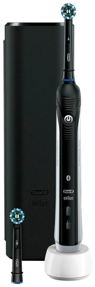 Электрическая щетка Oral-B электрическая CRAC Smart 5 щетина мягкая черный купить,NaN