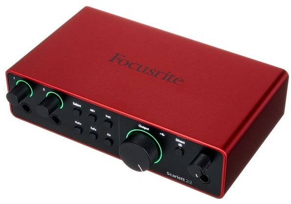 Звуковая карта Focusrite Scarlett 2i2 4th Generation - ForteMarket Звуковая карта Focusrite Scarlett 2i2 4th Generation купить,0