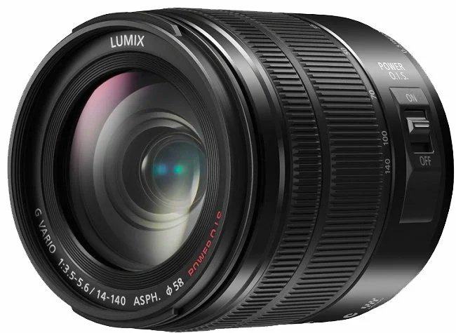 Объектив Panasonic 14-140mm f/3.5-5.6 Aspherical Power O.I.S. Lumix G Vario купить,NaN