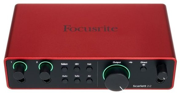 Звуковая карта Focusrite Scarlett 2i2 4th Generation - ForteMarket Звуковая карта Focusrite Scarlett 2i2 4th Generation купить,133800
