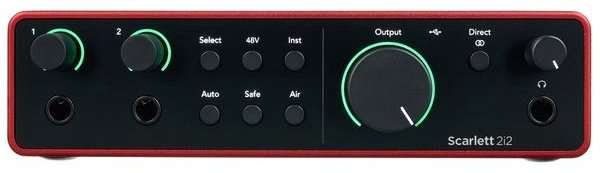 Звуковая карта Focusrite Scarlett 2i2 4th Generation - ForteMarket Звуковая карта Focusrite Scarlett 2i2 4th Generation купить,133800