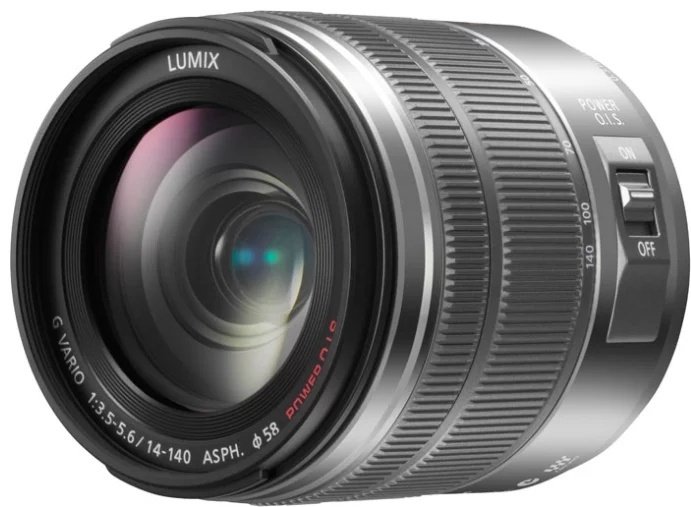 Объектив Panasonic 14-140mm f/3.5-5.6 Aspherical Power O.I.S. Lumix G Vario купить,0