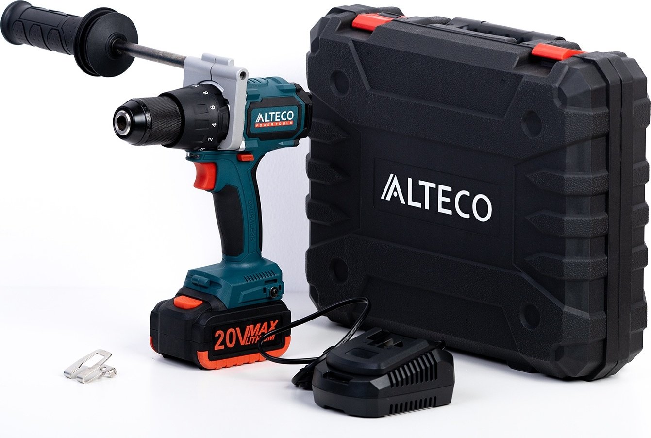 Беcщеточная аккумуляторная ударная дрель-шуруповерт ALTECO CID 2013 Li BL - ForteMarket Беcщеточная аккумуляторная ударная дрель-шуруповерт ALTECO CID 2013 Li BL купить,0