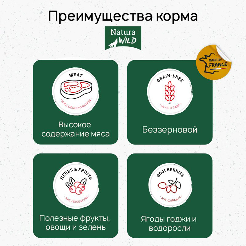Корм Natura Wild Rocky Plain для стерилизованных курица 12 кг купить,NaN