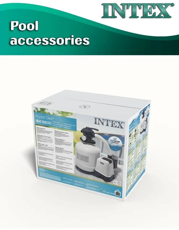 Фильтр Фильтр-насос Intex песочный 12000 л/ч 26652 - ForteMarket Фильтр Фильтр-насос Intex песочный 12000 л/ч 26652 купить,145999