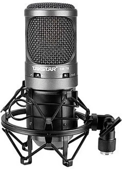 Микрофон Takstar SM-7B серебристый купить,NaN
