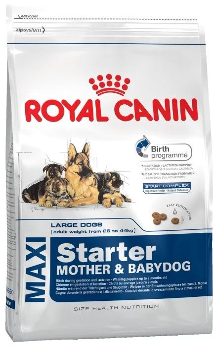 Корм Royal Canin Maxi Starter M&amp;B для крупных пород 15 кг купить,NaN