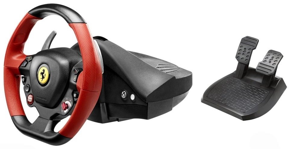 Игровой контроллер Thrustmaster Ferrari 458 Spider Racing Wheel черный-красный - ForteMarket Игровой контроллер Thrustmaster Ferrari 458 Spider Racing Wheel черный-красный купить,0