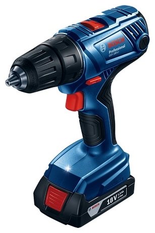 Аккумуляторная дрель-шуруповерт BOSCH Professional GSR 180-LI, 06019F8100