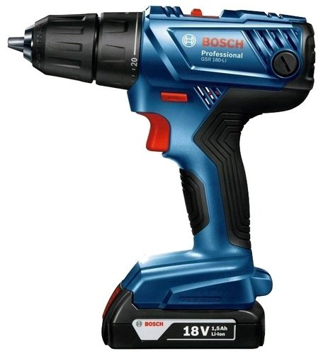 Аккумуляторная дрель-шуруповерт BOSCH Professional GSR 180-LI, 06019F8100 купить,NaN
