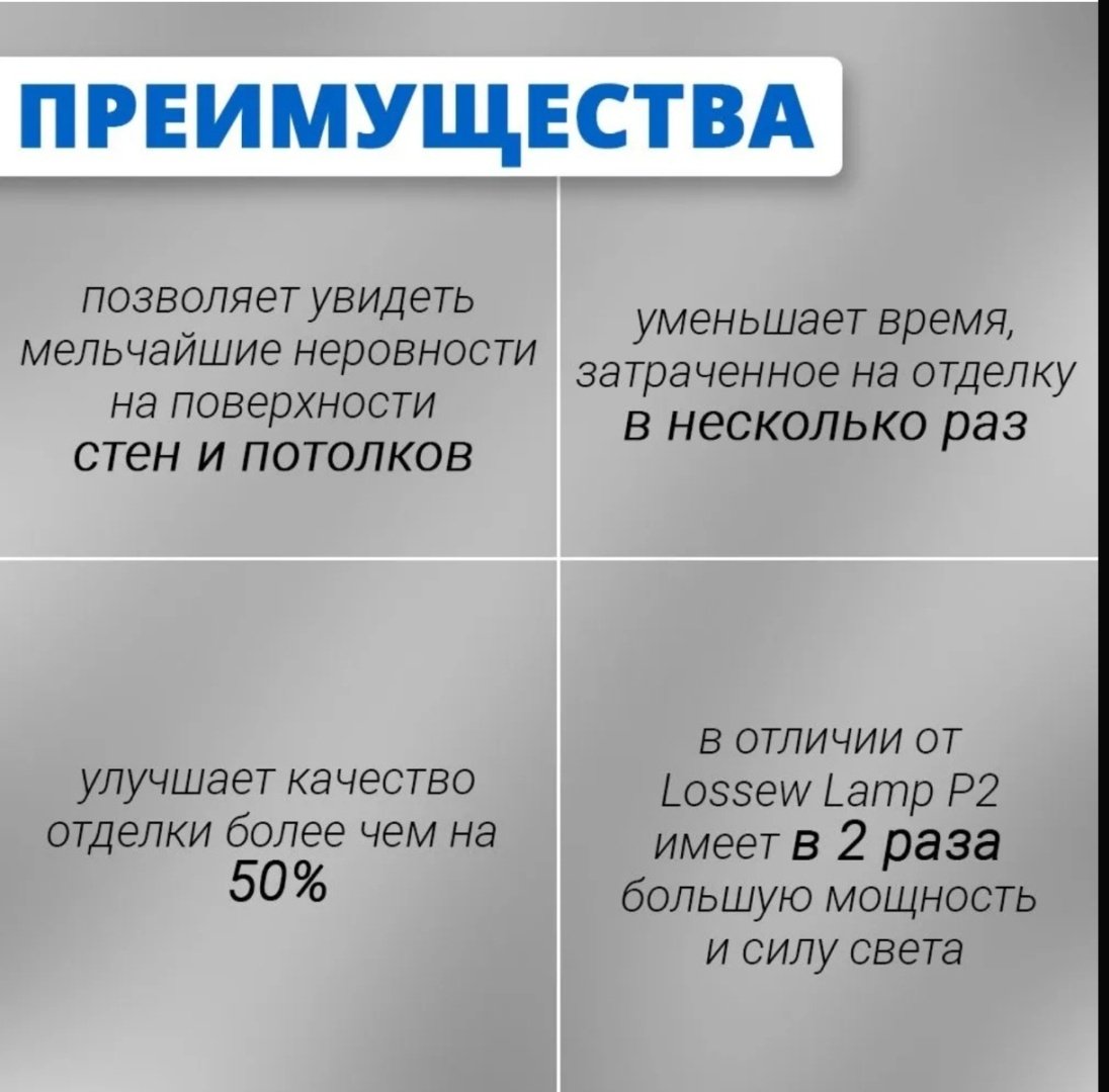 Светильник переносной Lossew проявочная лампа маляра P2 ULTRA купить,NaN