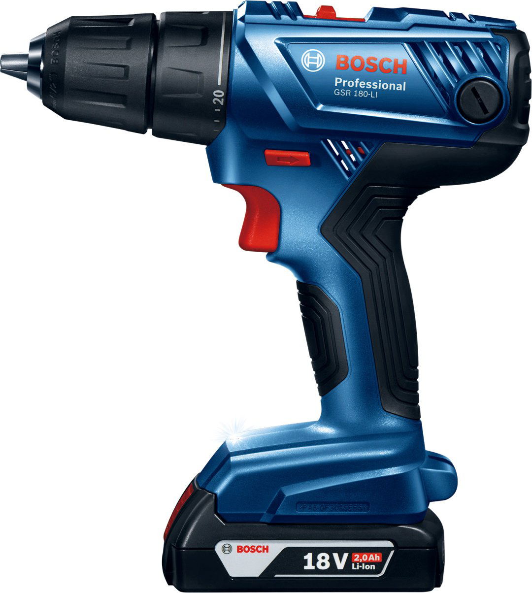 Аккумуляторная дрель-шуруповерт BOSCH Professional GSR 180-LI, 06019F8100 купить,NaN