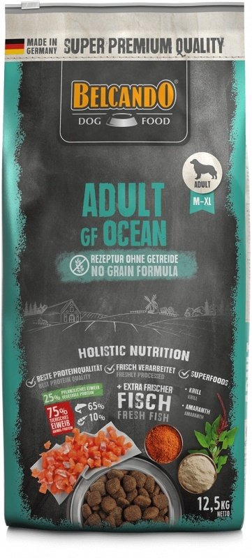 Корм Belcando Adult GF Ocean для взрослых средних и крупных пород 12.5 кг