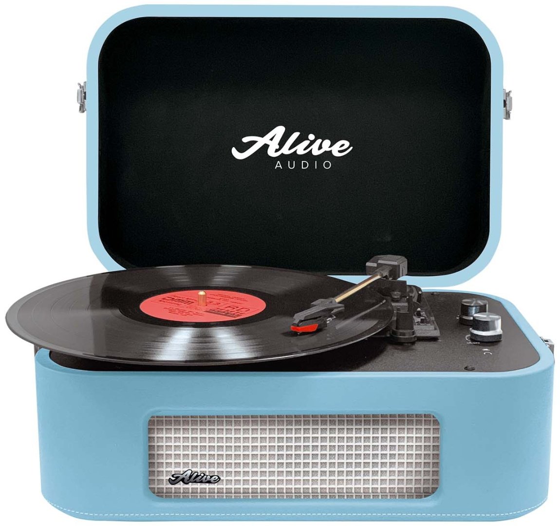 Виниловый проигрыватель ALIVE AUDIO STORIES Turquoise