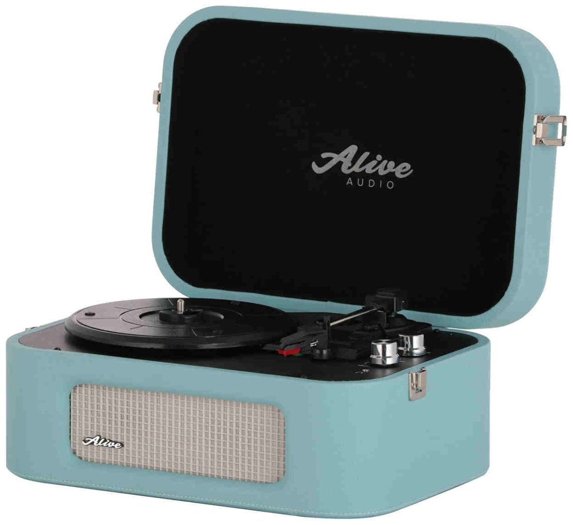 Виниловый проигрыватель ALIVE AUDIO STORIES Turquoise - ForteMarket Виниловый проигрыватель ALIVE AUDIO STORIES Turquoise купить,0