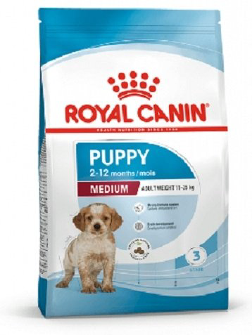 Корм Royal Canin Medium Puppy для щенков средних пород 15 кг купить,66871