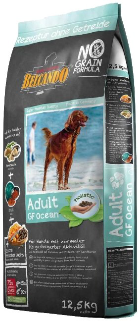 Корм Belcando Adult GF Ocean Рыба для взрослых всех пород 12.5 кг купить,NaN