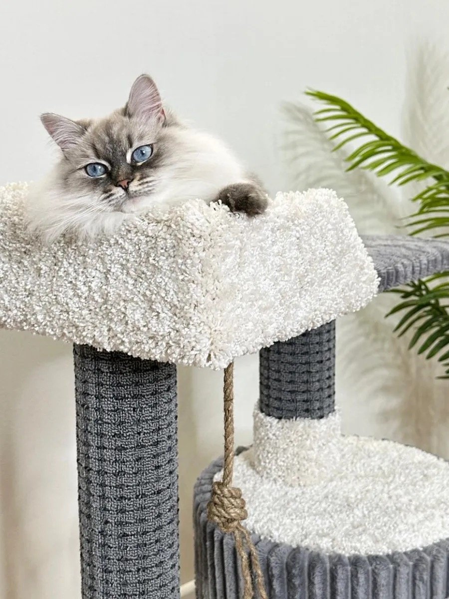 Игровой комплекс Уют серый, белый - ForteMarket Игровой комплекс Уют серый, белый купить,0