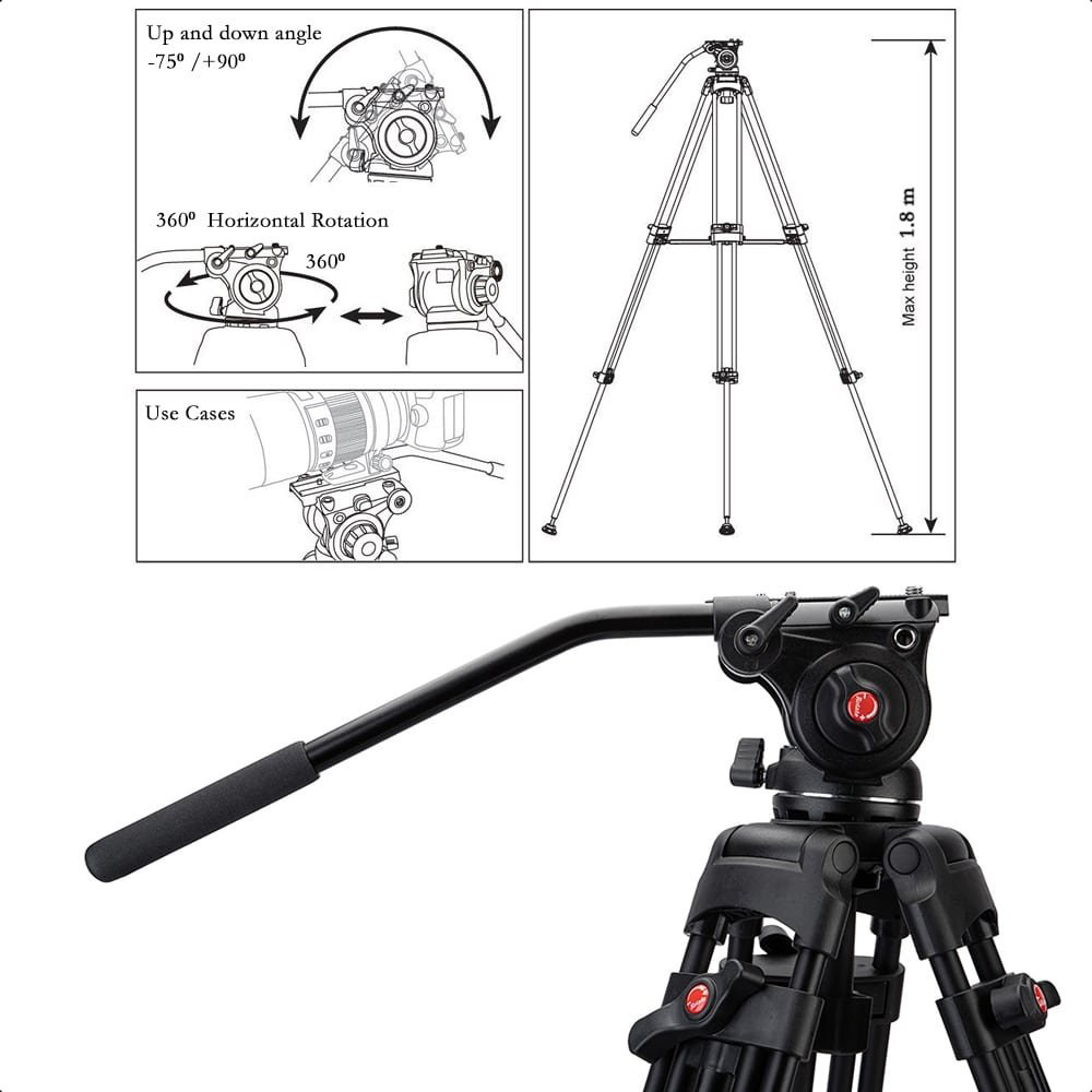 Напольный штатив FOTOPRO FPDV2-FW купить,NaN
