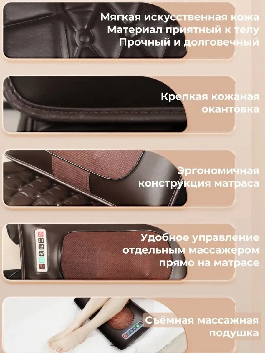 Массажер C002A-5+XH коврик вибрационный купить,NaN