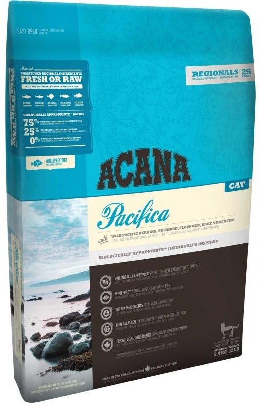 Корм Acana Pacifica рыба 4.5 кг