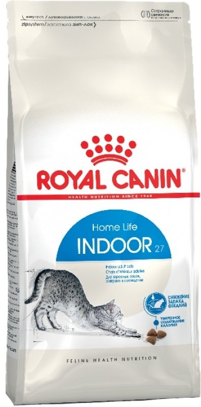 Корм Royal Canin Indoor для живущих в помещении птица 10 кг