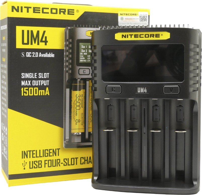 Зарядное устройство Nitecore UM4 купить,NaN