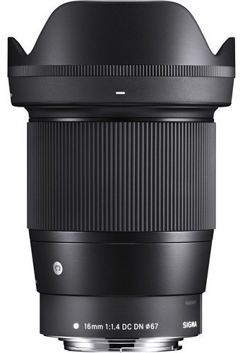 Объектив Sigma 16mm f/1.4 DC DN Contemporary Canon EF-M купить,NaN