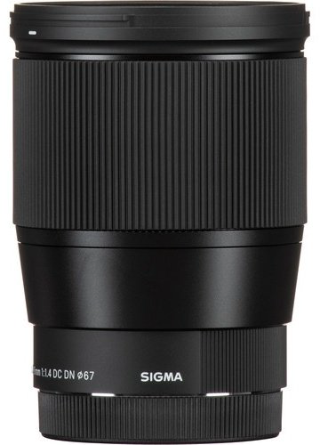 Объектив Sigma 16mm f/1.4 DC DN Contemporary Canon EF-M купить,NaN