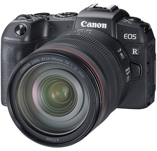 Фотокамера Canon EOS RP Kit RF 24-105mm f/4L IS USM черный