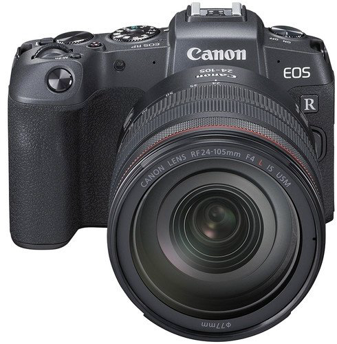 Фотокамера Canon EOS RP Kit RF 24-105mm f/4L IS USM черный купить,NaN