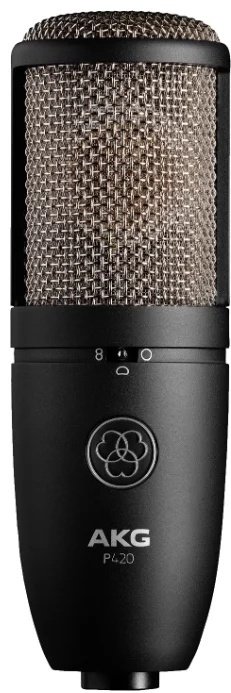 Микрофон AKG P420 черный купить,NaN