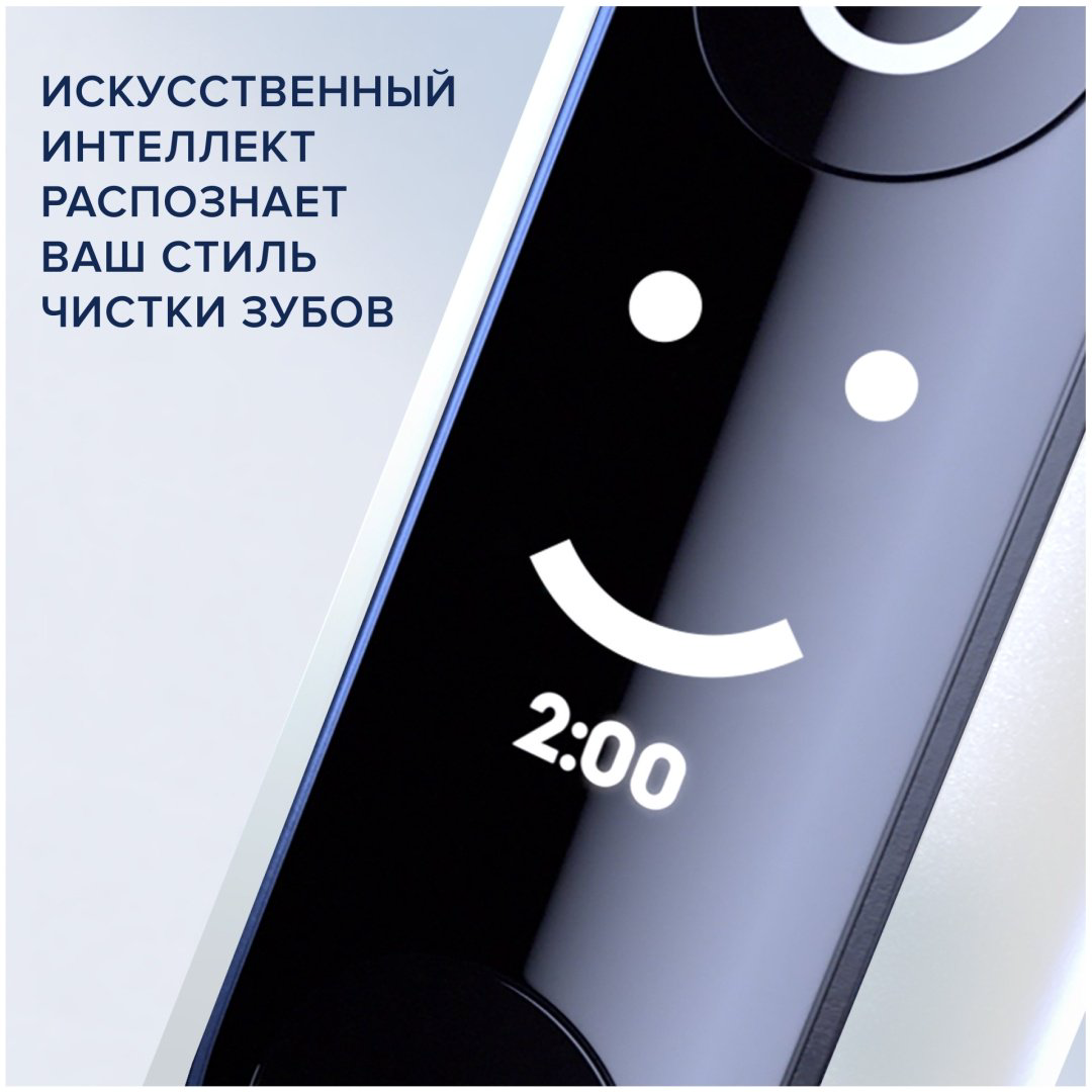 Электрическая щетка Oral-B механическая iO Series 7 White Alabaster щетина средняя купить,NaN