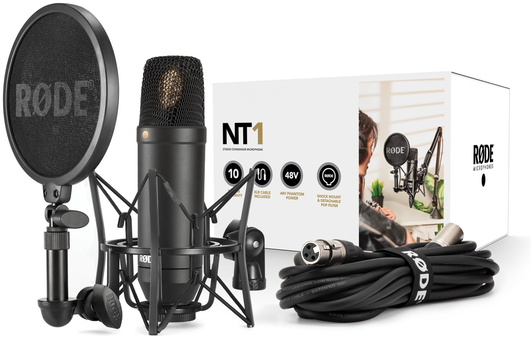 Микрофон Rode NT1 Kit черный купить,NaN