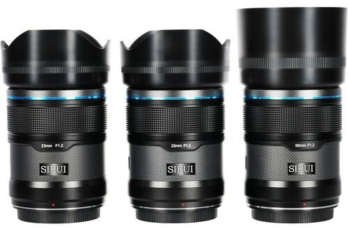Объектив Sirui Sniper 23, 33, 56mm f/1.2 Autofocus Lens Set купить,NaN