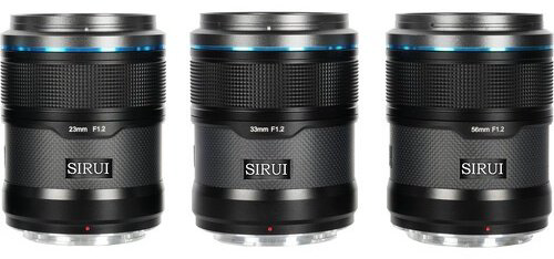 Объектив Sirui Sniper 23, 33, 56mm f/1.2 Autofocus Lens Set купить,NaN