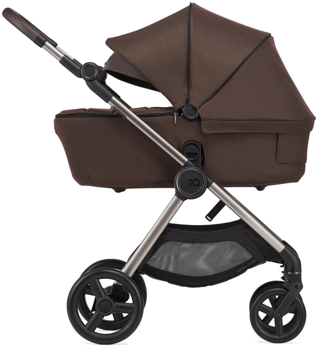 Коляска универсальная 3 в 1 Anex IQ-08, коричневый - ForteMarket Коляска универсальная 3 в 1 Anex IQ-08, коричневый купить,0