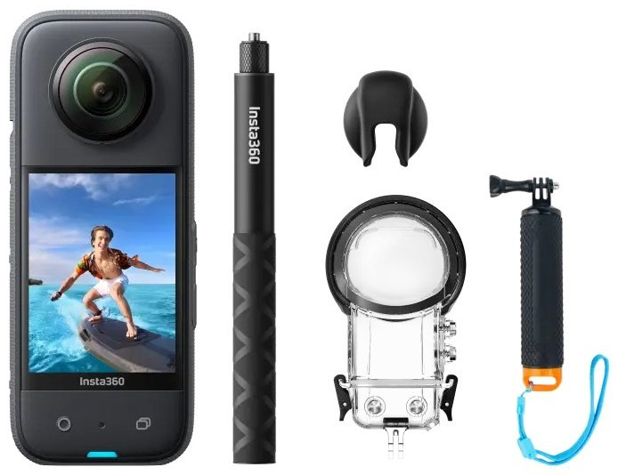 Экшн-камера Insta360 X3 360 Water Sports Kit купить,NaN