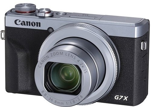 Фотокамера Canon PowerShot G7X Mark III Silver купить,0