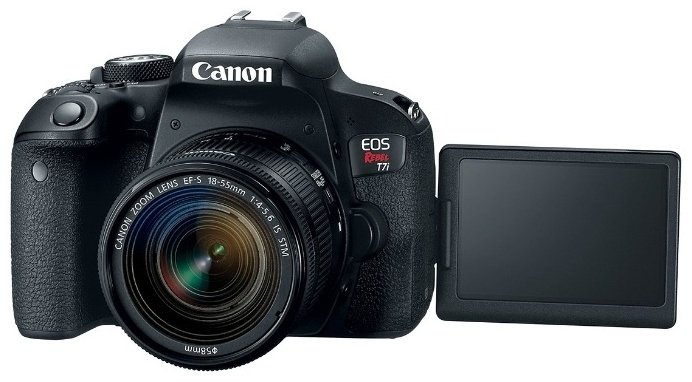 Фотокамера Canon EOS 800D Kit 18-55 IS черный купить,0