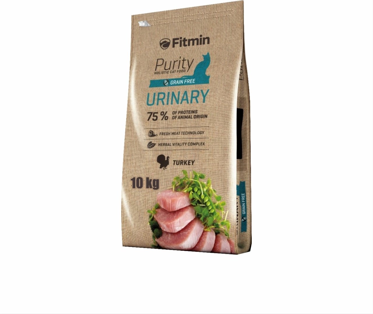 Корм Fitmin Purity Urinary Сухой корм для стерилизованных кошек профилактика МКБ со вкусом индейки 10 кг