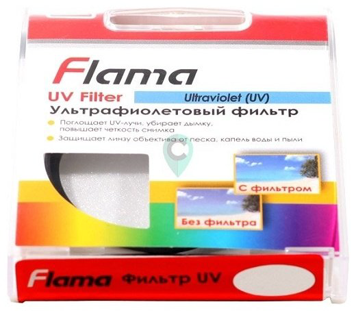 Светофильтр Flama 62mm UV купить,NaN