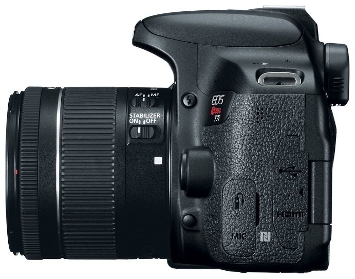 Фотокамера Canon EOS 800D Kit 18-55 IS черный купить,0