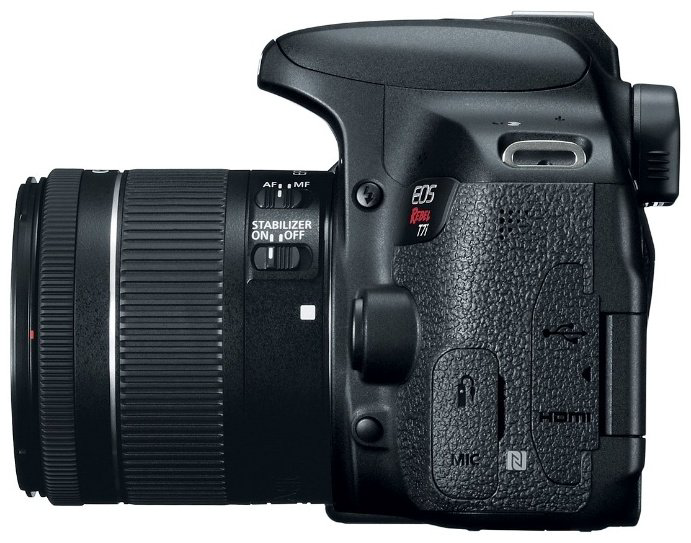Фотокамера Canon EOS 800D Kit 18-55 IS черный купить,NaN