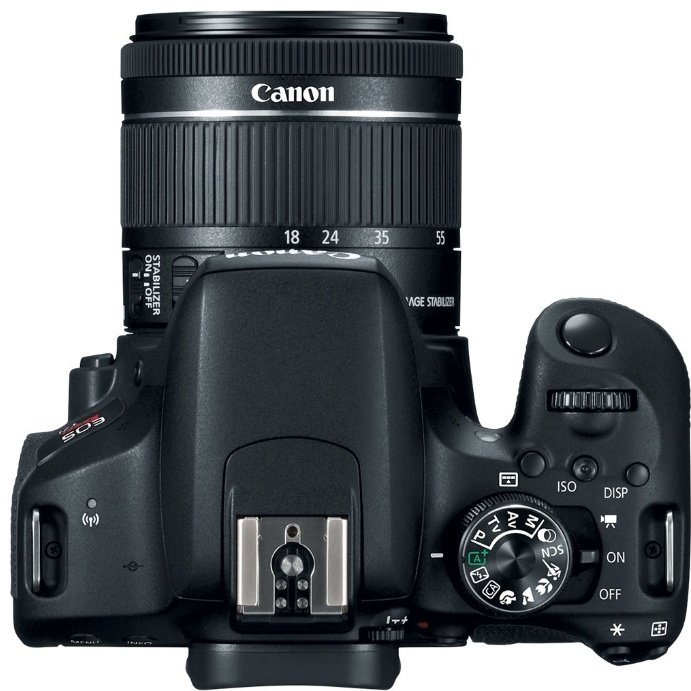 Фотокамера Canon EOS 800D Kit 18-55 IS черный купить,0