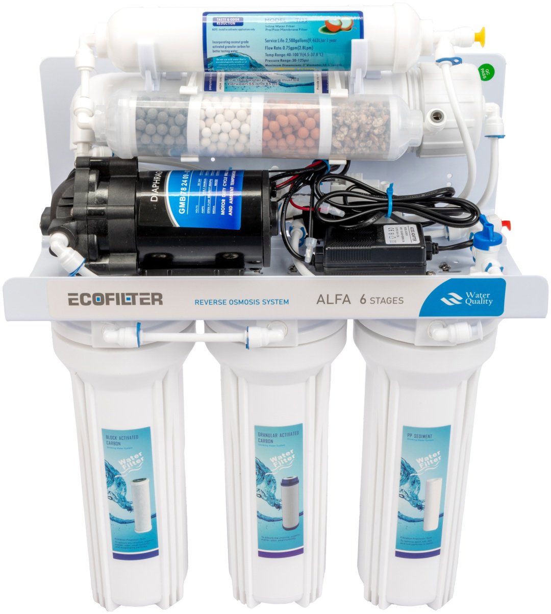 Фильтр ECOFILTER ALFA RO-75-E01C, степеней очистки: 6